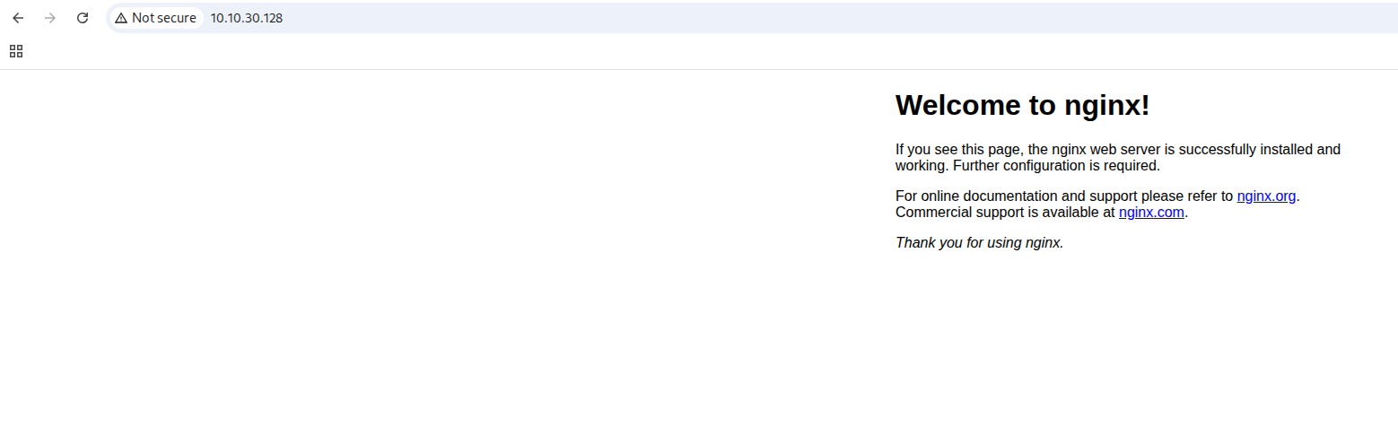 33 nginx now deplored and having its own dedicated ip address